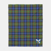 Scotts MacLaren Tartan Kariert Fleecedecke (Vorderseite)
