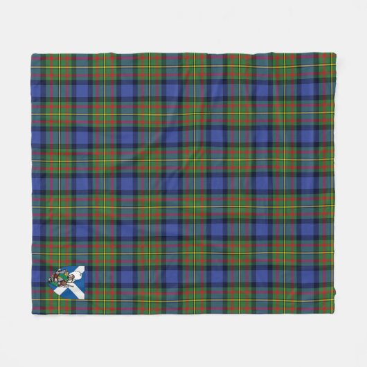 Scotts MacLaren Tartan Kariert Fleecedecke (Vorderseite (Horizontal))