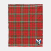 Scotts MacLay Tartan Kariert Fleecedecke (Vorderseite)