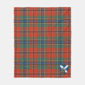 Scotts MacLean von Duart Ancient Tartan Kariert Fleecedecke (Vorderseite)
