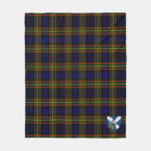 Scotts MacLellan Modern Tartan Kariert Fleecedecke (Vorderseite)