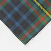 Scotts MacLellan Tartan Kariert Fleecedecke (Ecke)