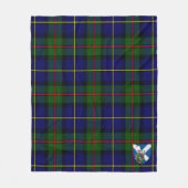Scotts MacLeod von Harris Modern Tartan Kariert Fleecedecke (Vorderseite)