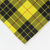 Scotts MacLeod von Lewis Modern Tartan Kariert Fleecedecke (Ecke)