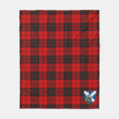 Scotts MacLeod von Raasay Tartan Kariert Fleecedecke (Vorderseite)