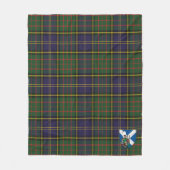 Scotts MacMillan Hunting Modern Tartan Kariert Fleecedecke (Vorderseite)