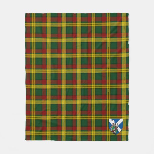 Scotts MacMillan Tartan Kariert Fleecedecke (Vorderseite)