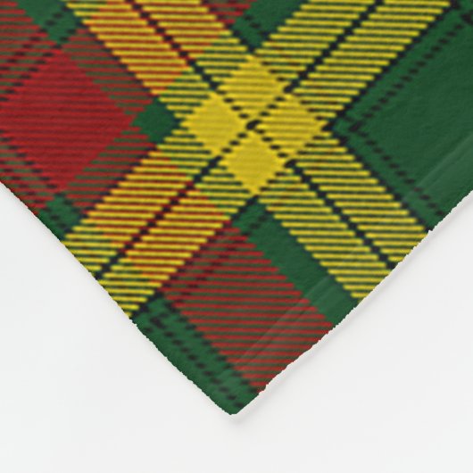 Scotts MacMillan Tartan Kariert Fleecedecke (Ecke)