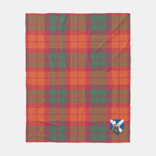 Scotts MacNab Ancient Tartan Kariert Fleecedecke (Vorderseite)