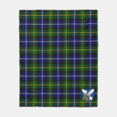 Scotts MacNeill von Barra Modern Tartan Kariert Fleecedecke (Vorderseite)