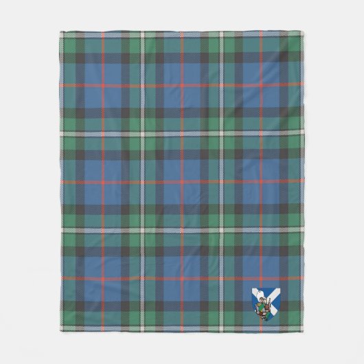 Scotts MacPhail Tartan Kariert Fleecedecke (Vorderseite)