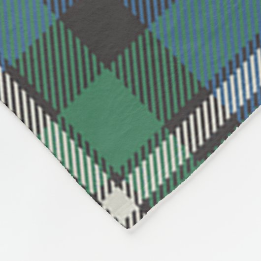 Scotts MacPhail Tartan Kariert Fleecedecke (Ecke)