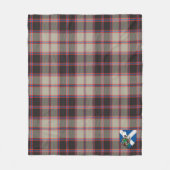 Scotts MacPherson Jagd Ancient Tartan Kariert Fleecedecke (Vorderseite)