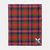 Scotts MacPherson Modern Tartan Kariert Fleecedecke (Vorderseite)