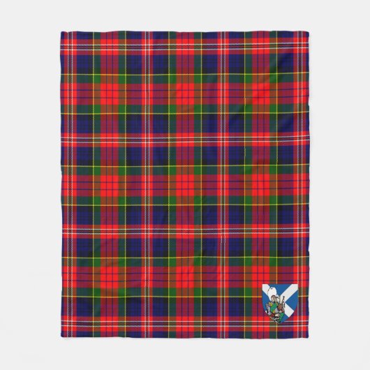 Scotts MacPherson Modern Tartan Kariert Fleecedecke (Vorderseite)