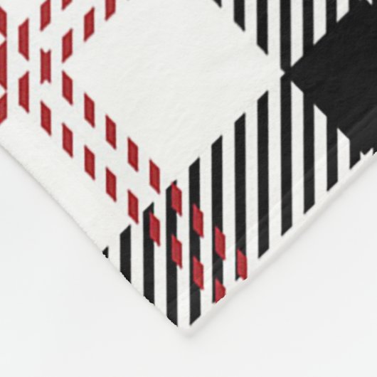 Scotts MacPherson Tartan Kariert Fleecedecke (Ecke)