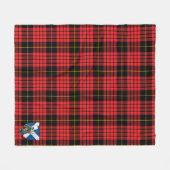 Scotts MacQueen Tartan Kariert Fleecedecke (Vorderseite (Horizontal))