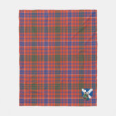 Scotts MacRae Ancient Tartan Kariert Fleecedecke (Vorderseite)