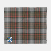 Scotts MacRae Hunting gewittertes Tartan Kariert Fleecedecke (Vorderseite (Horizontal))