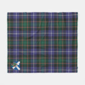 Scotts MacRae Modern Tartan Kariert Fleecedecke (Vorderseite (Horizontal))