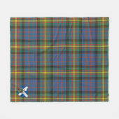 Scotts MacSporran Tartan Kariert Fleecedecke (Vorderseite (Horizontal))