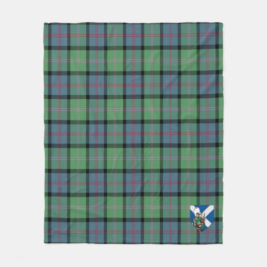 Scotts MacThomas Ancient Tartan Kariert Fleecedecke (Vorderseite)