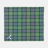 Scotts MacThomas Ancient Tartan Kariert Fleecedecke (Vorderseite (Horizontal))