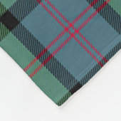 Scotts MacThomas Ancient Tartan Kariert Fleecedecke (Ecke)