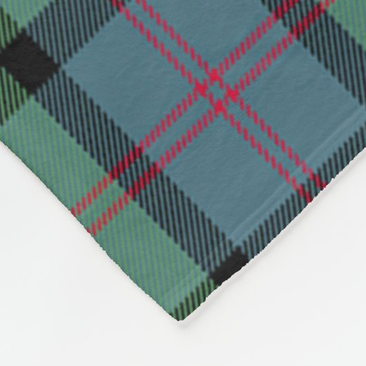 Scotts MacThomas Ancient Tartan Kariert Fleecedecke (Ecke)