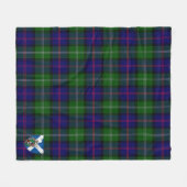 Scotts MacThomas Modern Tartan Kariert Fleecedecke (Vorderseite (Horizontal))