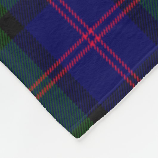 Scotts MacThomas Modern Tartan Kariert Fleecedecke (Ecke)