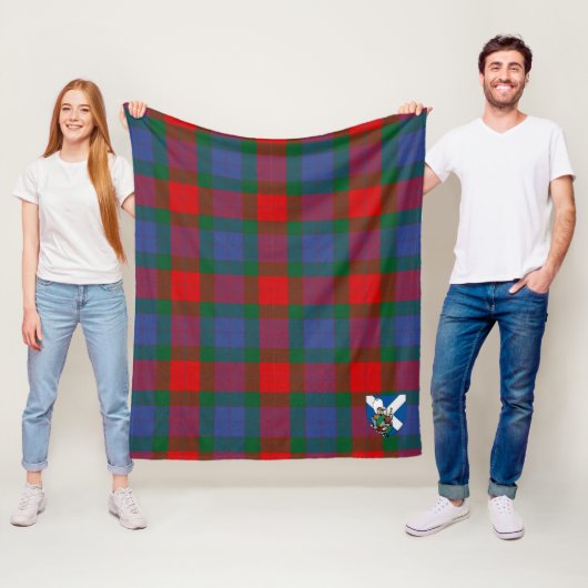 Scotts Mar Tartan Kariert Fleecedecke (Beispiel)