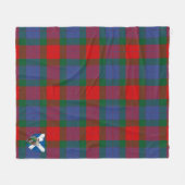 Scotts Mar Tartan Kariert Fleecedecke (Vorderseite (Horizontal))