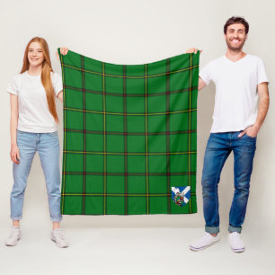 Scotts Mar Tribe Tartan Kariert Fleecedecke