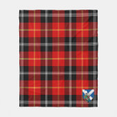 Scotts Marjoribanks Tartan Kariert Fleecedecke (Vorderseite)
