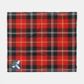 Scotts Marjoribanks Tartan Kariert Fleecedecke (Vorderseite (Horizontal))