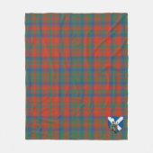 Scotts Matheson Ancient Tartan Kariert Fleecedecke (Vorderseite)
