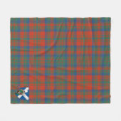 Scotts Matheson Ancient Tartan Kariert Fleecedecke (Vorderseite (Horizontal))