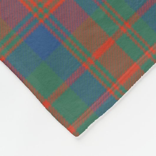 Scotts Matheson Ancient Tartan Kariert Fleecedecke (Ecke)