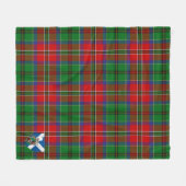 Scotts McCulloch Tartan Kariert Fleecedecke (Vorderseite (Horizontal))