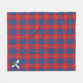 Scotts McKerrell Red Tartan Kariert Fleecedecke (Vorderseite (Horizontal))