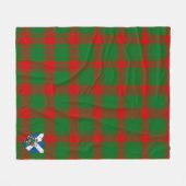 Scotts Middleton Tartan Kariert Fleecedecke (Vorderseite (Horizontal))