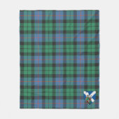 Scotts Morrison Ancient Tartan Kariert Fleecedecke (Vorderseite)