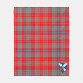 Scotts Moubray Tartan Kariert Fleecedecke (Vorderseite)
