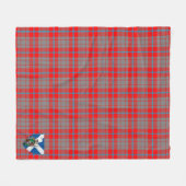 Scotts Moubray Tartan Kariert Fleecedecke (Vorderseite (Horizontal))