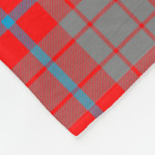 Scotts Moubray Tartan Kariert Fleecedecke (Ecke)