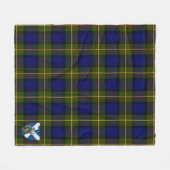 Scotts Muir Tartan Kariert Fleecedecke (Vorderseite (Horizontal))