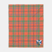 Scotts Munro Ancient Tartan Kariert Fleecedecke (Vorderseite)