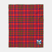 Scotts Murray von Tulloch Tartan Kariert Fleecedecke (Vorderseite)