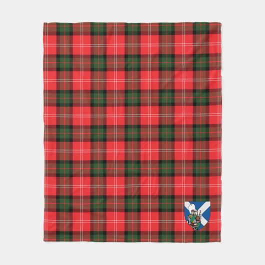 Scotts Nesbitt Tartan Kariert Fleecedecke (Vorderseite)
